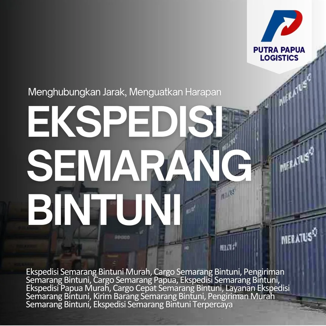 Ekspedisi Semarang Bintuni