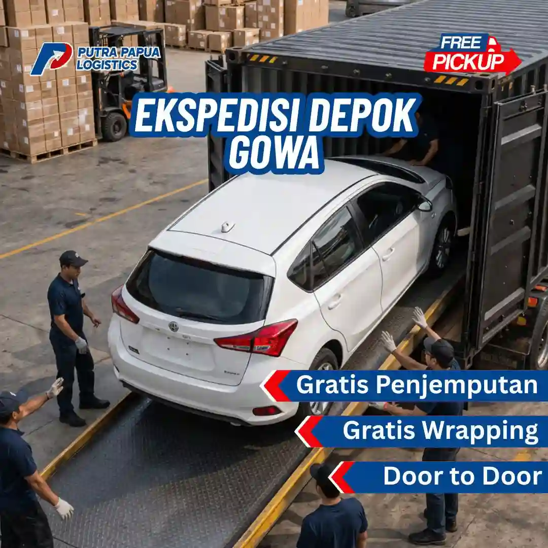 Putra Papua Logistics - Ekspedisi Depok Gowa 1