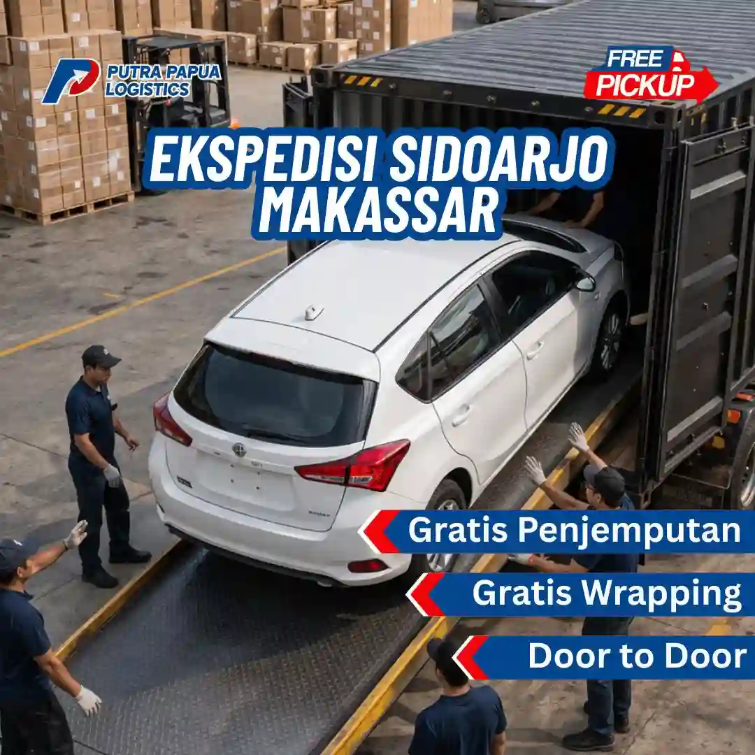 Putra Papua Logistics - Ekspedisi Sidoarjo Makassar