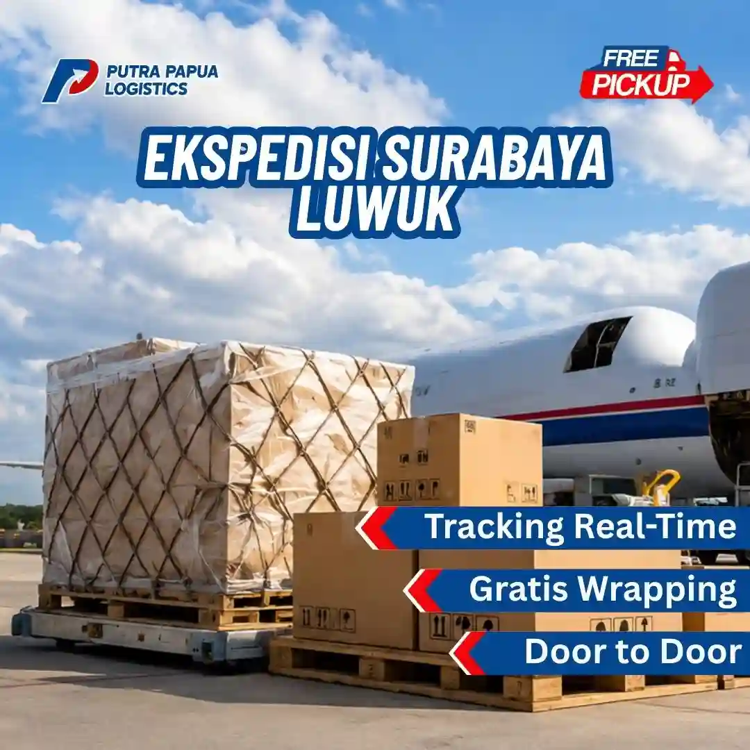 Ekspedisi Surabaya Luwuk Via Udara
